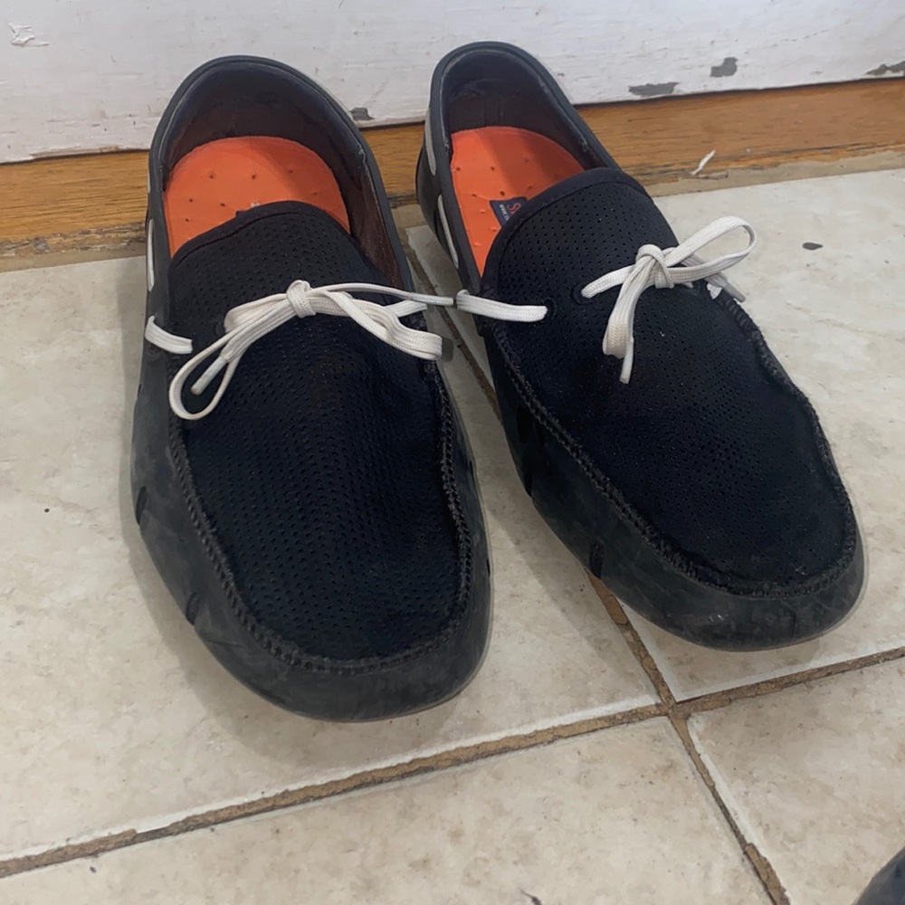 Swims men size 12 black loafer